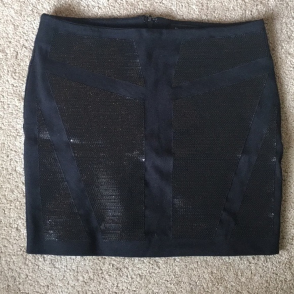 Sequin Bebe skirt